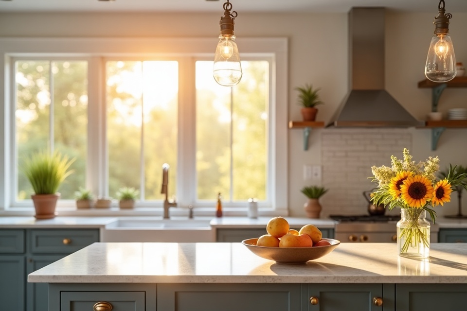 Finished kitchen remodel, styled and ready for the reveal